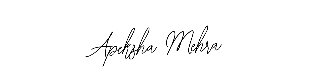 How to Draw Apeksha Mehra signature style? Bearetta-2O07w is a latest design signature styles for name Apeksha Mehra. Apeksha Mehra signature style 12 images and pictures png