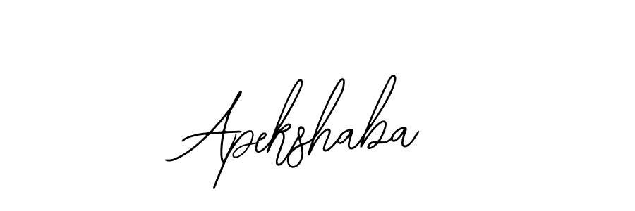 Apekshaba stylish signature style. Best Handwritten Sign (Bearetta-2O07w) for my name. Handwritten Signature Collection Ideas for my name Apekshaba. Apekshaba signature style 12 images and pictures png