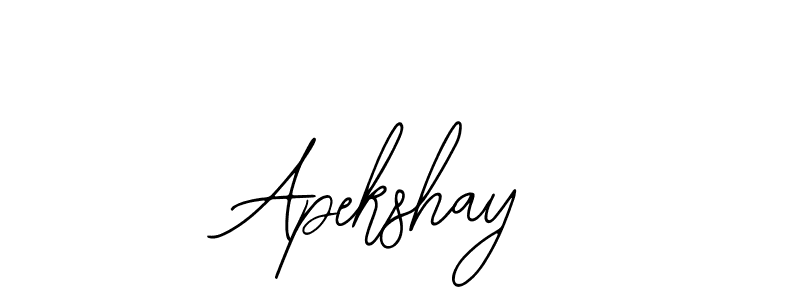 You should practise on your own different ways (Bearetta-2O07w) to write your name (Apekshay) in signature. don't let someone else do it for you. Apekshay signature style 12 images and pictures png