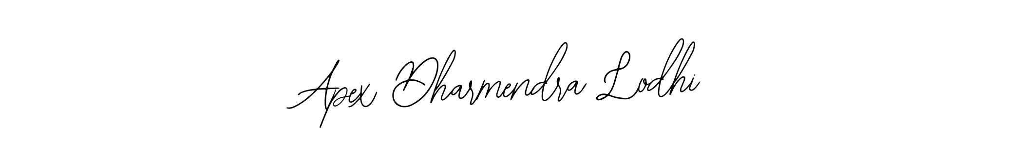 Design your own signature with our free online signature maker. With this signature software, you can create a handwritten (Bearetta-2O07w) signature for name Apex Dharmendra Lodhi. Apex Dharmendra Lodhi signature style 12 images and pictures png