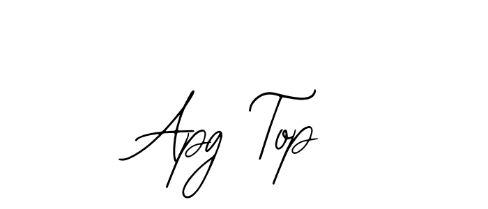 You should practise on your own different ways (Bearetta-2O07w) to write your name (Apg Top) in signature. don't let someone else do it for you. Apg Top signature style 12 images and pictures png