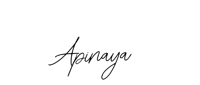 The best way (Bearetta-2O07w) to make a short signature is to pick only two or three words in your name. The name Apinaya include a total of six letters. For converting this name. Apinaya signature style 12 images and pictures png