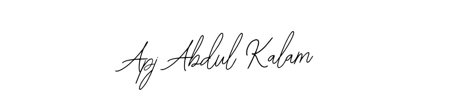 Design your own signature with our free online signature maker. With this signature software, you can create a handwritten (Bearetta-2O07w) signature for name Apj Abdul Kalam. Apj Abdul Kalam signature style 12 images and pictures png