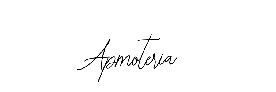 Apmoteria stylish signature style. Best Handwritten Sign (Bearetta-2O07w) for my name. Handwritten Signature Collection Ideas for my name Apmoteria. Apmoteria signature style 12 images and pictures png