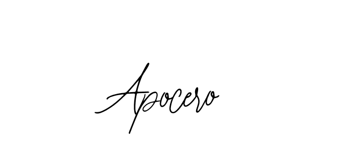 The best way (Bearetta-2O07w) to make a short signature is to pick only two or three words in your name. The name Apocero include a total of six letters. For converting this name. Apocero signature style 12 images and pictures png