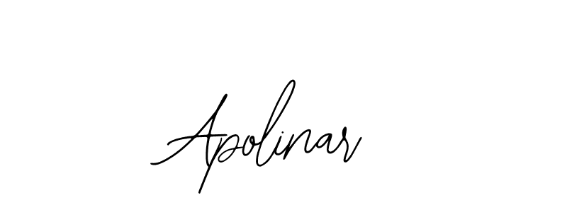 Design your own signature with our free online signature maker. With this signature software, you can create a handwritten (Bearetta-2O07w) signature for name Apolinar. Apolinar signature style 12 images and pictures png