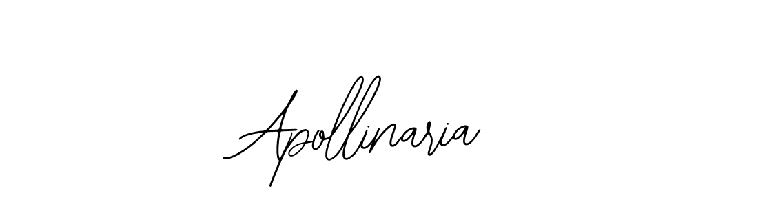 Design your own signature with our free online signature maker. With this signature software, you can create a handwritten (Bearetta-2O07w) signature for name Apollinaria. Apollinaria signature style 12 images and pictures png