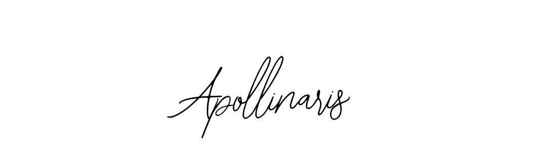 The best way (Bearetta-2O07w) to make a short signature is to pick only two or three words in your name. The name Apollinaris include a total of six letters. For converting this name. Apollinaris signature style 12 images and pictures png