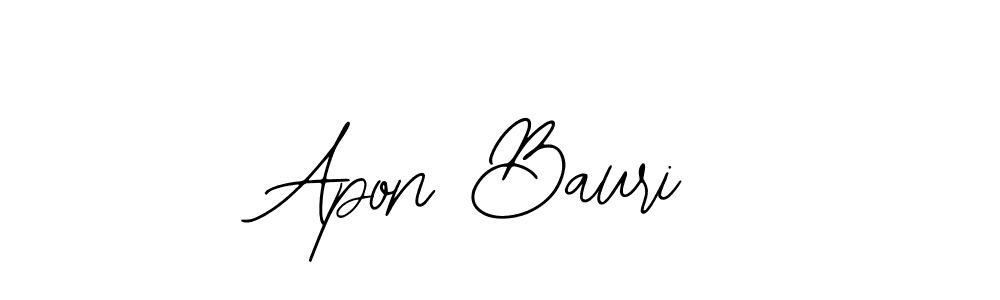 Also we have Apon Bauri name is the best signature style. Create professional handwritten signature collection using Bearetta-2O07w autograph style. Apon Bauri signature style 12 images and pictures png