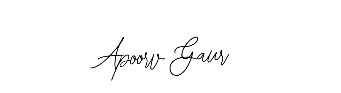 You can use this online signature creator to create a handwritten signature for the name Apoorv Gaur. This is the best online autograph maker. Apoorv Gaur signature style 12 images and pictures png