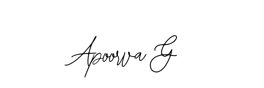 Here are the top 10 professional signature styles for the name Apoorva G. These are the best autograph styles you can use for your name. Apoorva G signature style 12 images and pictures png