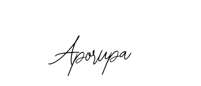 How to make Aporupa signature? Bearetta-2O07w is a professional autograph style. Create handwritten signature for Aporupa name. Aporupa signature style 12 images and pictures png