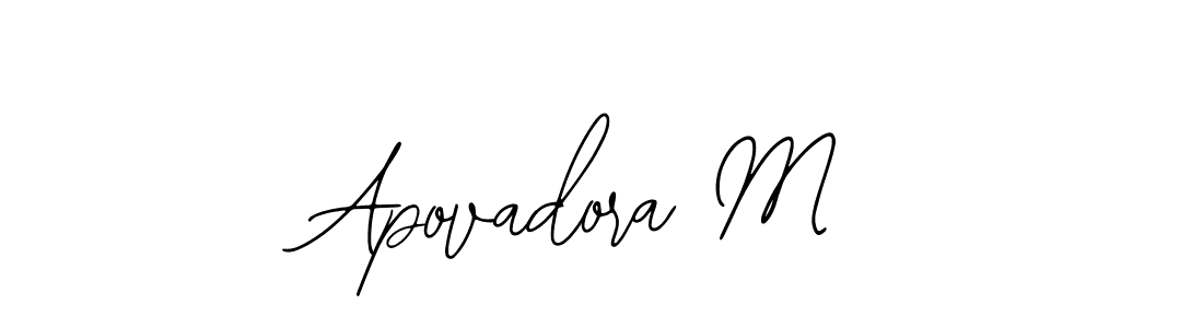 Use a signature maker to create a handwritten signature online. With this signature software, you can design (Bearetta-2O07w) your own signature for name Apovadora M. Apovadora M signature style 12 images and pictures png