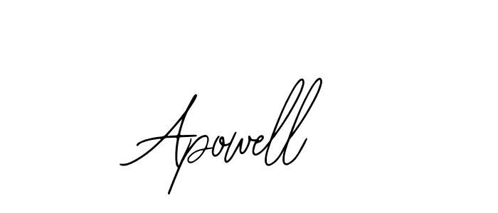 Best and Professional Signature Style for Apowell. Bearetta-2O07w Best Signature Style Collection. Apowell signature style 12 images and pictures png