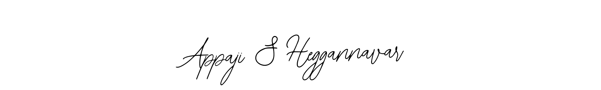 Design your own signature with our free online signature maker. With this signature software, you can create a handwritten (Bearetta-2O07w) signature for name Appaji S Heggannavar. Appaji S Heggannavar signature style 12 images and pictures png