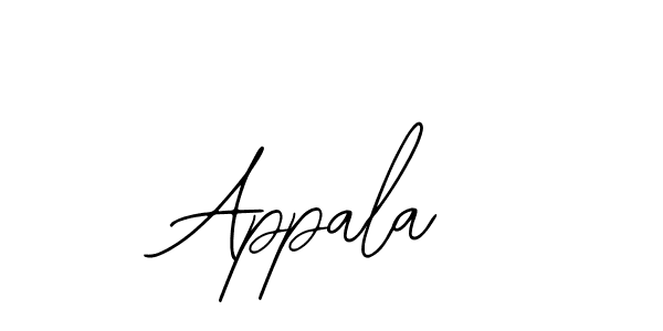 Appala stylish signature style. Best Handwritten Sign (Bearetta-2O07w) for my name. Handwritten Signature Collection Ideas for my name Appala. Appala signature style 12 images and pictures png