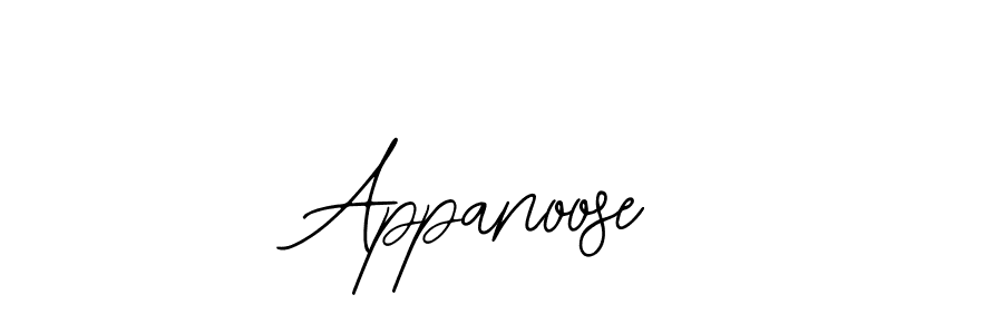 Also we have Appanoose name is the best signature style. Create professional handwritten signature collection using Bearetta-2O07w autograph style. Appanoose signature style 12 images and pictures png