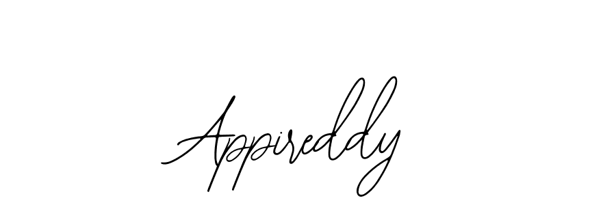 Make a beautiful signature design for name Appireddy. With this signature (Bearetta-2O07w) style, you can create a handwritten signature for free. Appireddy signature style 12 images and pictures png