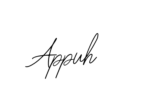 How to Draw Appuh signature style? Bearetta-2O07w is a latest design signature styles for name Appuh. Appuh signature style 12 images and pictures png