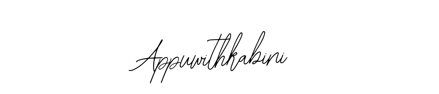 This is the best signature style for the Appuwithkabini name. Also you like these signature font (Bearetta-2O07w). Mix name signature. Appuwithkabini signature style 12 images and pictures png