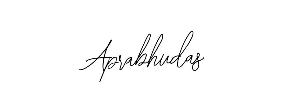 if you are searching for the best signature style for your name Aprabhudas. so please give up your signature search. here we have designed multiple signature styles  using Bearetta-2O07w. Aprabhudas signature style 12 images and pictures png