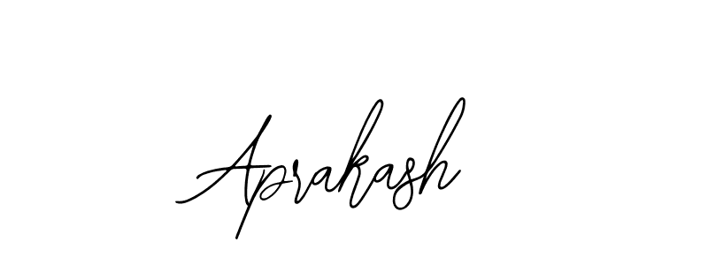 Aprakash stylish signature style. Best Handwritten Sign (Bearetta-2O07w) for my name. Handwritten Signature Collection Ideas for my name Aprakash. Aprakash signature style 12 images and pictures png