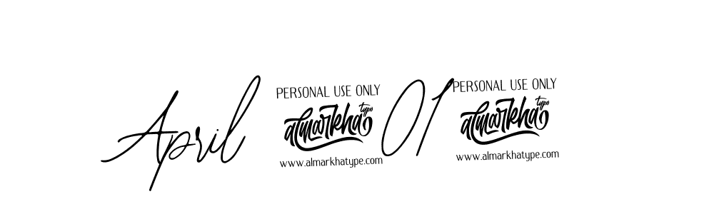 How to make April 2014 name signature. Use Bearetta-2O07w style for creating short signs online. This is the latest handwritten sign. April 2014 signature style 12 images and pictures png