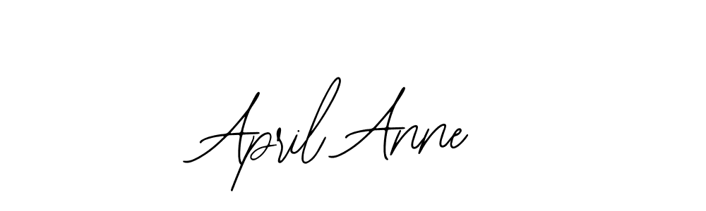 Best and Professional Signature Style for April Anne. Bearetta-2O07w Best Signature Style Collection. April Anne signature style 12 images and pictures png