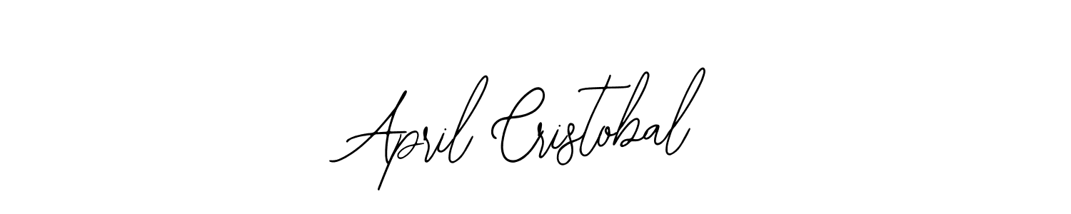 It looks lik you need a new signature style for name April Cristobal. Design unique handwritten (Bearetta-2O07w) signature with our free signature maker in just a few clicks. April Cristobal signature style 12 images and pictures png