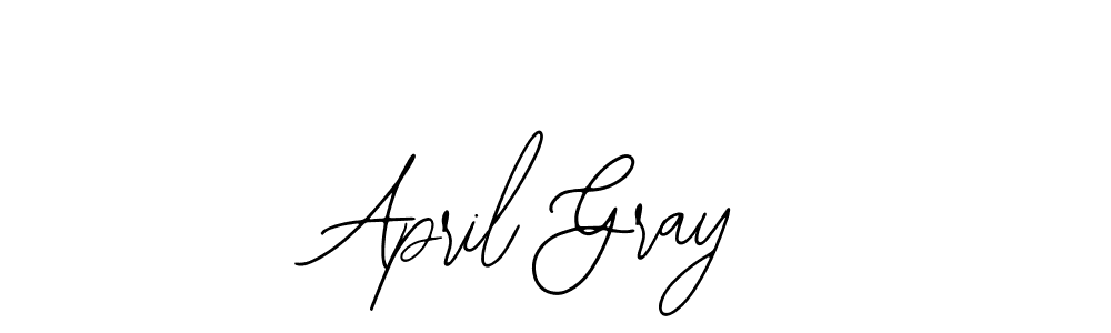 How to make April Gray signature? Bearetta-2O07w is a professional autograph style. Create handwritten signature for April Gray name. April Gray signature style 12 images and pictures png