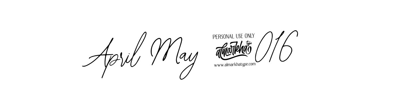 Also we have April May 2016 name is the best signature style. Create professional handwritten signature collection using Bearetta-2O07w autograph style. April May 2016 signature style 12 images and pictures png