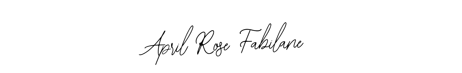 Bearetta-2O07w is a professional signature style that is perfect for those who want to add a touch of class to their signature. It is also a great choice for those who want to make their signature more unique. Get April Rose Fabilane name to fancy signature for free. April Rose Fabilane signature style 12 images and pictures png