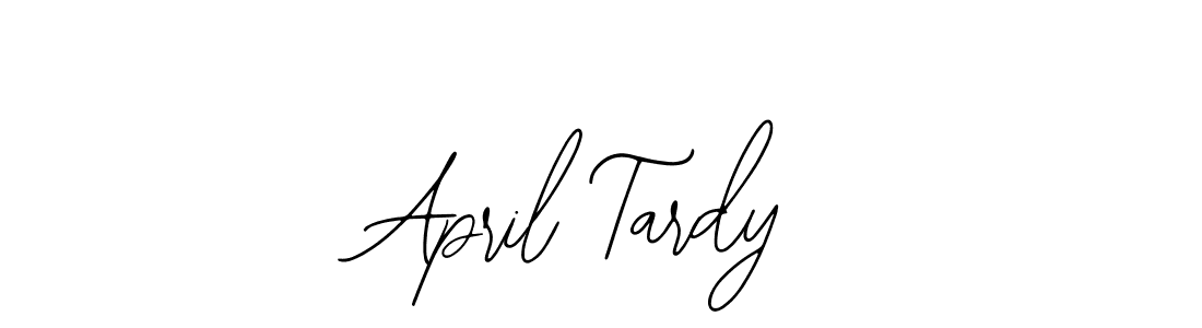 The best way (Bearetta-2O07w) to make a short signature is to pick only two or three words in your name. The name April Tardy include a total of six letters. For converting this name. April Tardy signature style 12 images and pictures png