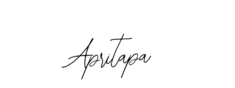 How to make Apritapa name signature. Use Bearetta-2O07w style for creating short signs online. This is the latest handwritten sign. Apritapa signature style 12 images and pictures png