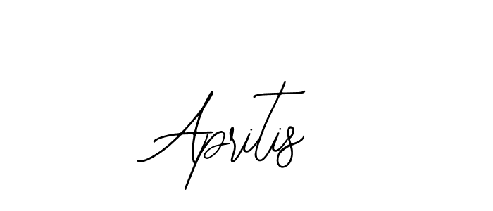 Use a signature maker to create a handwritten signature online. With this signature software, you can design (Bearetta-2O07w) your own signature for name Apritis. Apritis signature style 12 images and pictures png