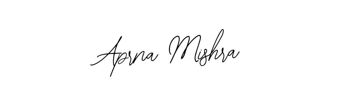Make a beautiful signature design for name Aprna Mishra. Use this online signature maker to create a handwritten signature for free. Aprna Mishra signature style 12 images and pictures png