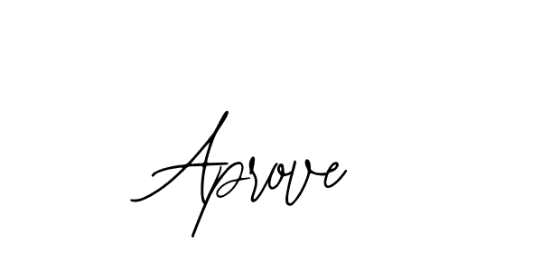 The best way (Bearetta-2O07w) to make a short signature is to pick only two or three words in your name. The name Aprove include a total of six letters. For converting this name. Aprove signature style 12 images and pictures png