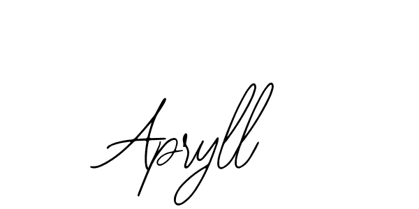 You should practise on your own different ways (Bearetta-2O07w) to write your name (Apryll) in signature. don't let someone else do it for you. Apryll signature style 12 images and pictures png