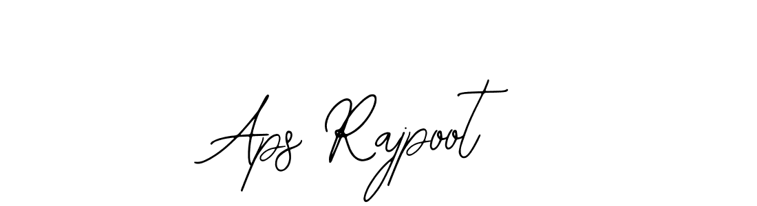 Similarly Bearetta-2O07w is the best handwritten signature design. Signature creator online .You can use it as an online autograph creator for name Aps Rajpoot. Aps Rajpoot signature style 12 images and pictures png