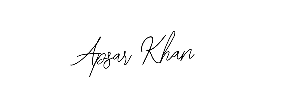 Create a beautiful signature design for name Apsar Khan. With this signature (Bearetta-2O07w) fonts, you can make a handwritten signature for free. Apsar Khan signature style 12 images and pictures png