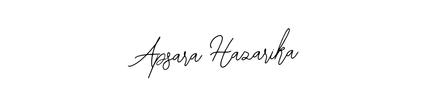 Also we have Apsara Hazarika name is the best signature style. Create professional handwritten signature collection using Bearetta-2O07w autograph style. Apsara Hazarika signature style 12 images and pictures png