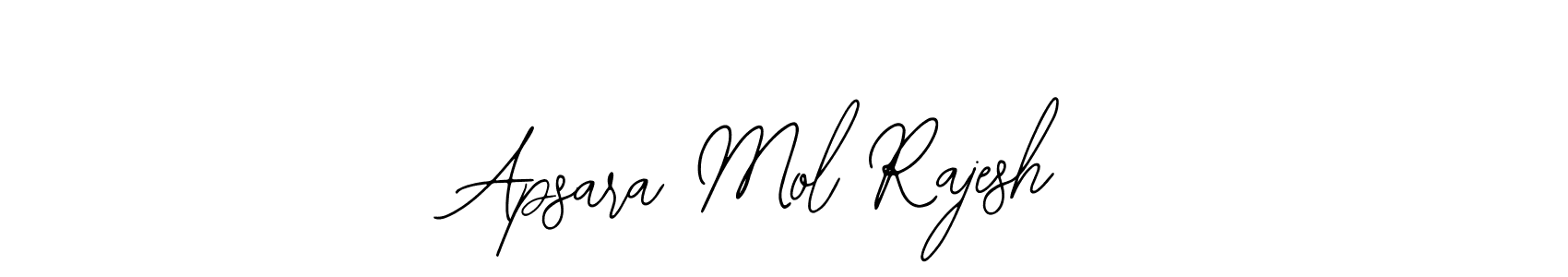 Design your own signature with our free online signature maker. With this signature software, you can create a handwritten (Bearetta-2O07w) signature for name Apsara Mol Rajesh. Apsara Mol Rajesh signature style 12 images and pictures png