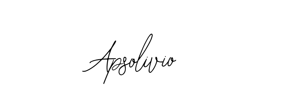 Similarly Bearetta-2O07w is the best handwritten signature design. Signature creator online .You can use it as an online autograph creator for name Apsolivio. Apsolivio signature style 12 images and pictures png