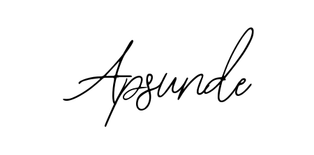 Download transparent PNG signature for name Apsunde styled with Bearetta-2O07w font. Ready to paste directly into PDF and Word agreements. Apsunde signature style 12 images and pictures png