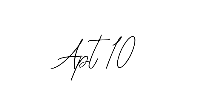 Use a signature maker to create a handwritten signature online. With this signature software, you can design (Bearetta-2O07w) your own signature for name Apt 105. Apt 105 signature style 12 images and pictures png