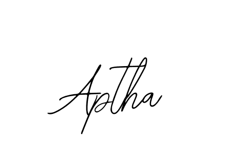 Create a beautiful signature design for name Aptha. With this signature (Bearetta-2O07w) fonts, you can make a handwritten signature for free. Aptha signature style 12 images and pictures png