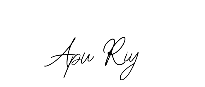 Apu Riy stylish signature style. Best Handwritten Sign (Bearetta-2O07w) for my name. Handwritten Signature Collection Ideas for my name Apu Riy. Apu Riy signature style 12 images and pictures png