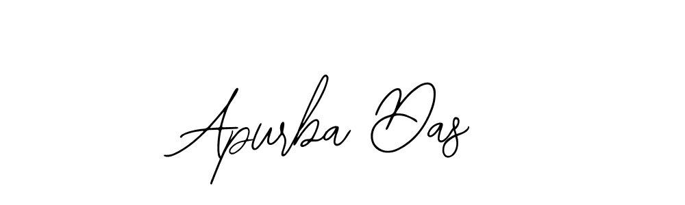 You should practise on your own different ways (Bearetta-2O07w) to write your name (Apurba Das) in signature. don't let someone else do it for you. Apurba Das signature style 12 images and pictures png