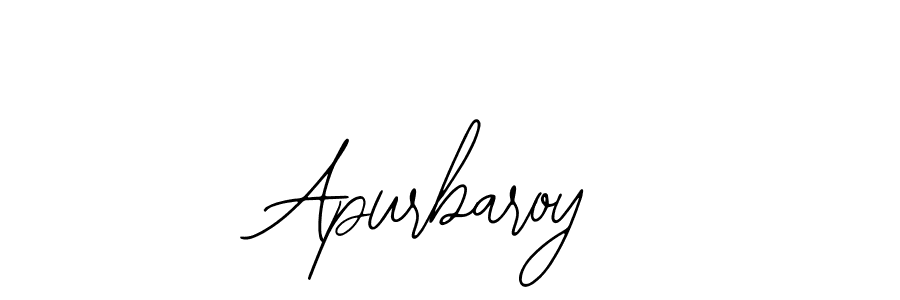 Design your own signature with our free online signature maker. With this signature software, you can create a handwritten (Bearetta-2O07w) signature for name Apurbaroy. Apurbaroy signature style 12 images and pictures png