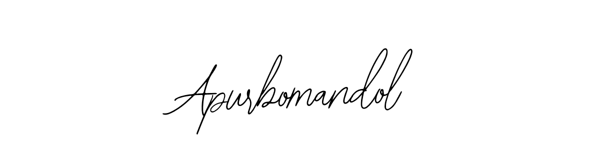 Make a beautiful signature design for name Apurbomandol. Use this online signature maker to create a handwritten signature for free. Apurbomandol signature style 12 images and pictures png